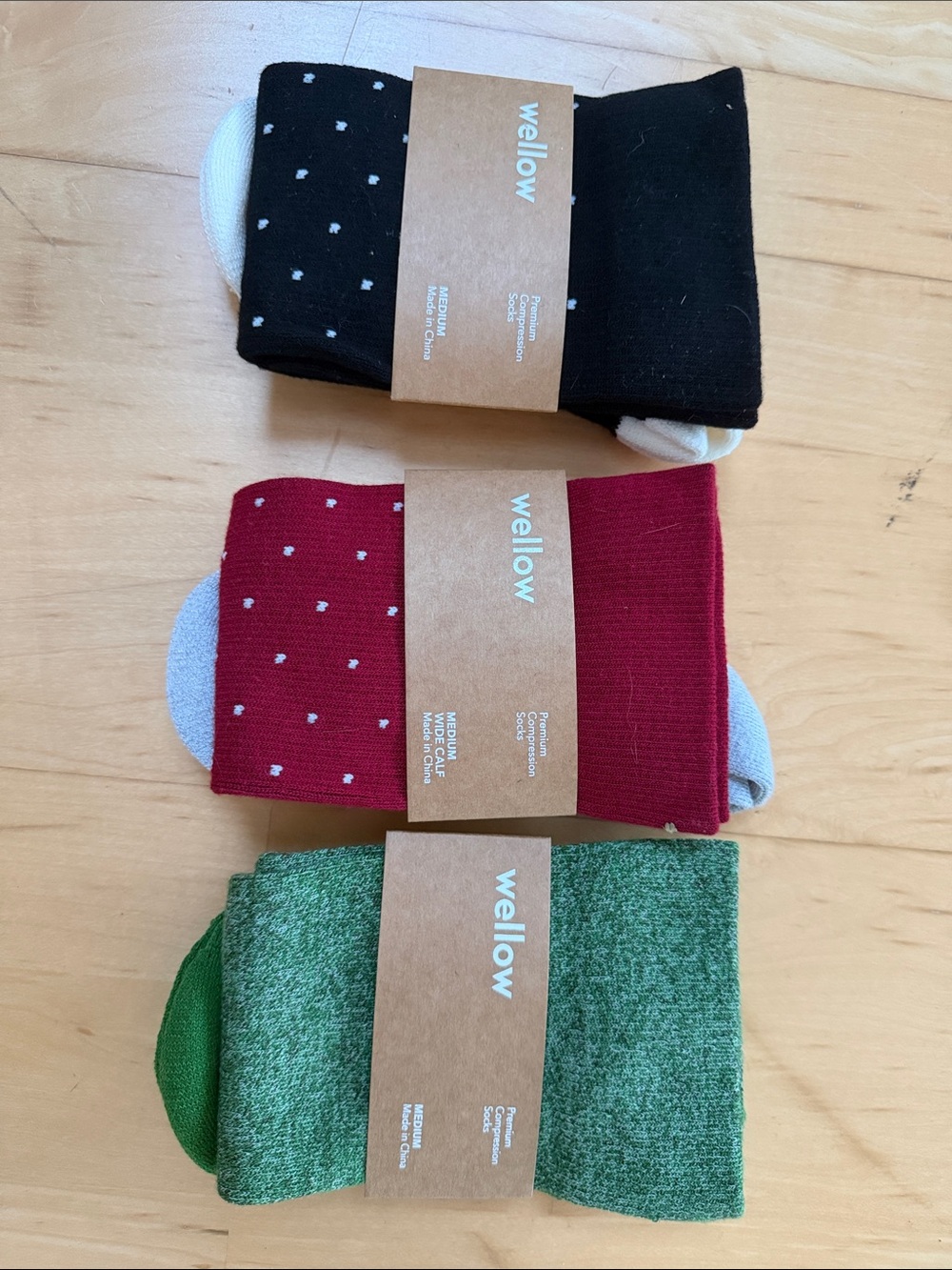 Wellow Premium Compression Socks Med